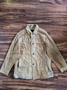 Andrew Marc Suede Leather Jacket Size L
